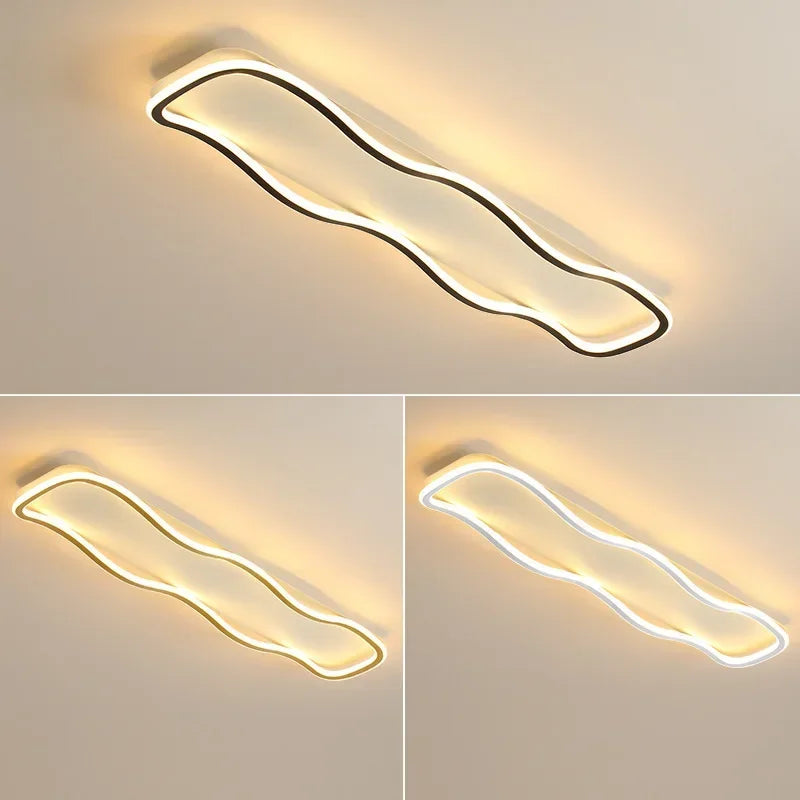 plafonnier led moderne pour décoration intérieure élégante et lumineuse - vue 3 sur 18