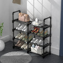 étagère à chaussures amovible multicouche pour rangement pratique