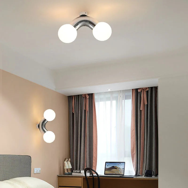 lustre minimaliste rétro créatif style grape pour intérieur - vue 5 sur 14