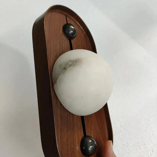 applique murale moderne en marbre de luxe pour intérieur lumineux - vue 4 sur 7