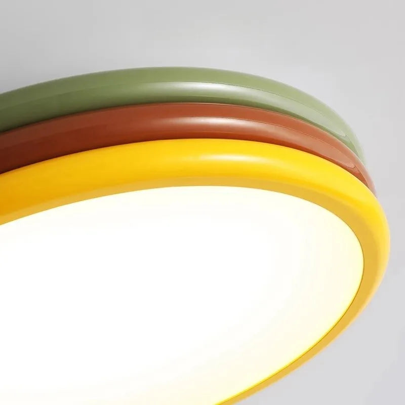 plafonnier led pour enfant protection des yeux éclairage multicolore - vue 8 sur 8