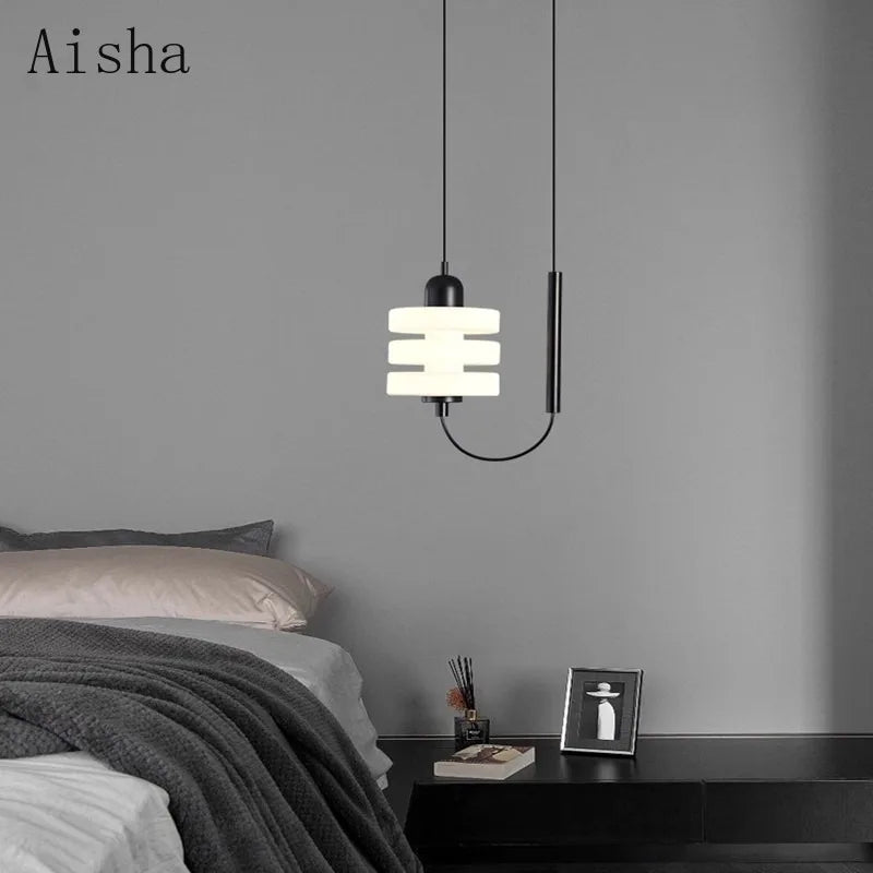 lustre en verre design nordique pour décoration intérieure élégante - vue 3 sur 7