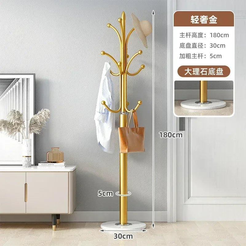 porte-manteau moderne en métal design arbre pour optimiser l'espace - vue 9 sur 13