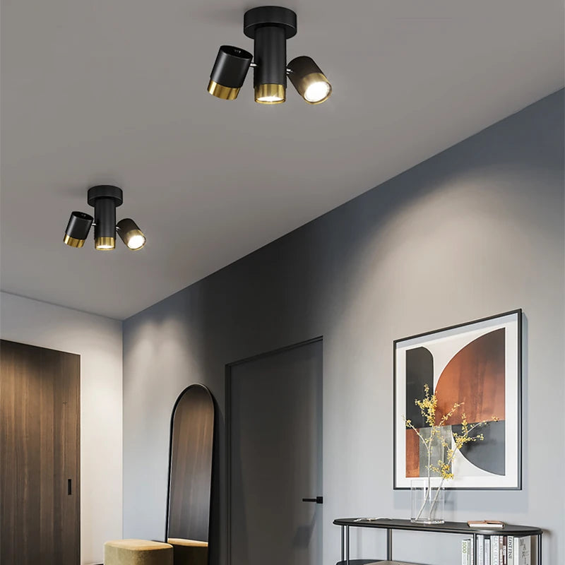 Plafonnier LED nordique éclairage intérieur spot vestiaire chambre salon couloir cuisine décoration de la maison plafonniers