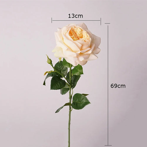 bouquet de fleurs artificielles roses pour décoration et événements - vue 7 sur 14