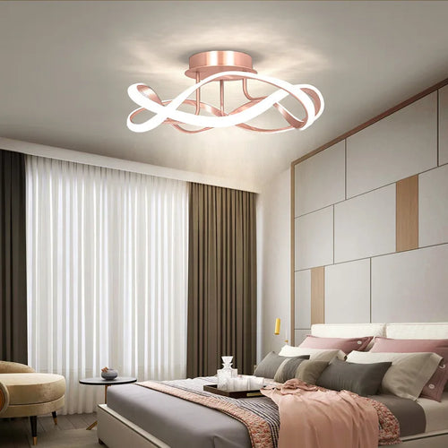 Plafonnier LED modernes pour salon salle à manger couloir chambre cage à oiseaux intérieur décor à la maison - vue 2 sur 10