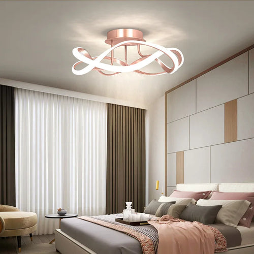 Plafonnier LED modernes pour salon salle à manger couloir chambre cage à oiseaux intérieur décor à la maison