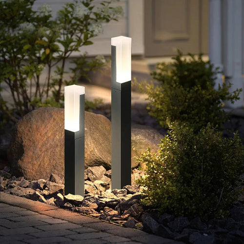 colonne lumineuse led extérieure étanche pour jardin et paysage - vue 3 sur 14