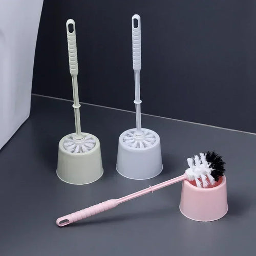 brosse de toilette luxe avec long manche pour nettoyage efficace - vue 3 sur 8