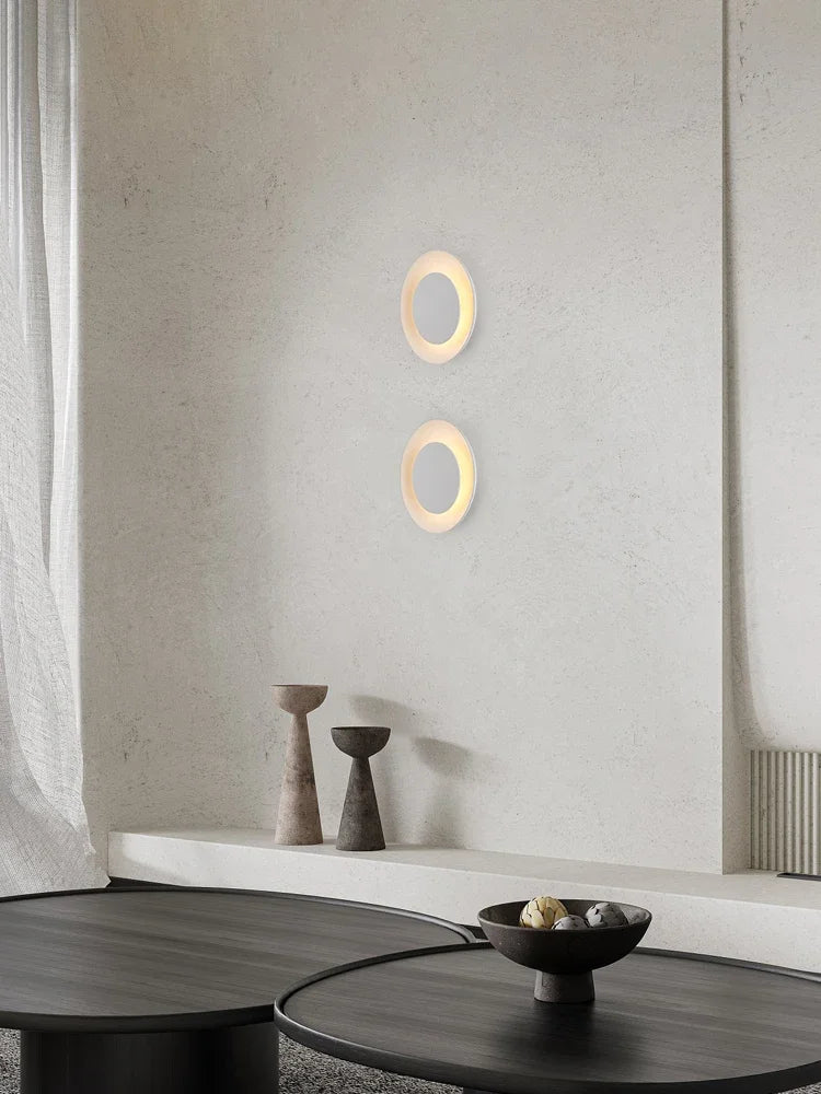 applique murale en plâtre minimaliste design moderne luminaire LED créatif - vue 3 sur 8