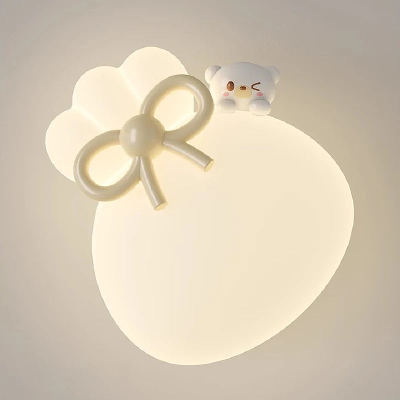 applique murale lapin et ours pour chambre enfant décorative - vue 6 sur 8