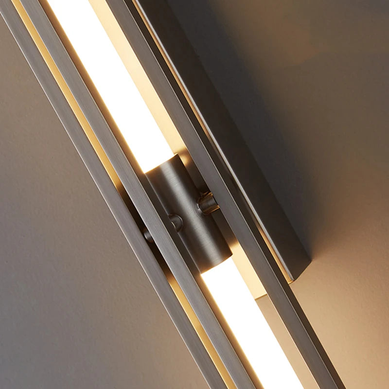 Nordique LED Ligne Applique De Luxe Art Designer Applique Escalier Allée Lumière Salon Chambre Restaurant Décor Luminaire 6pa