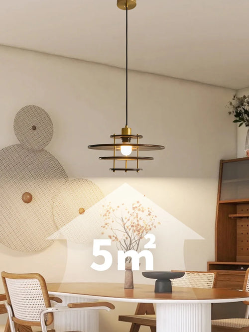 lustre en bois massif de style médiéval pour restaurant rétro - vue 6 sur 10