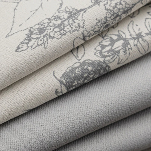 Rideau style chinois floral occultant pour salon chambre - vue 7 sur 9