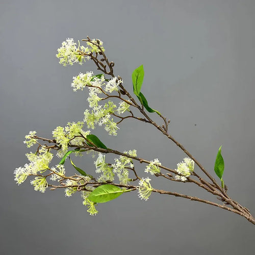lot de 2 fleurs artificielles en saule des neiges décoratives - vue 11 sur 12