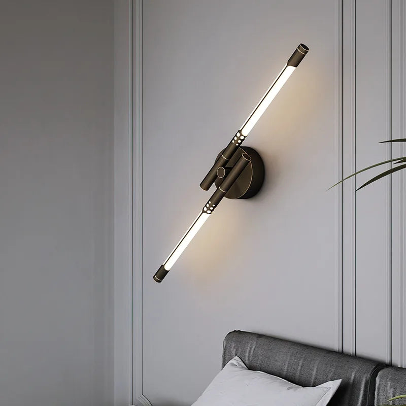 applique murale led moderne minimaliste pour intérieur élégant - vue 3 sur 12