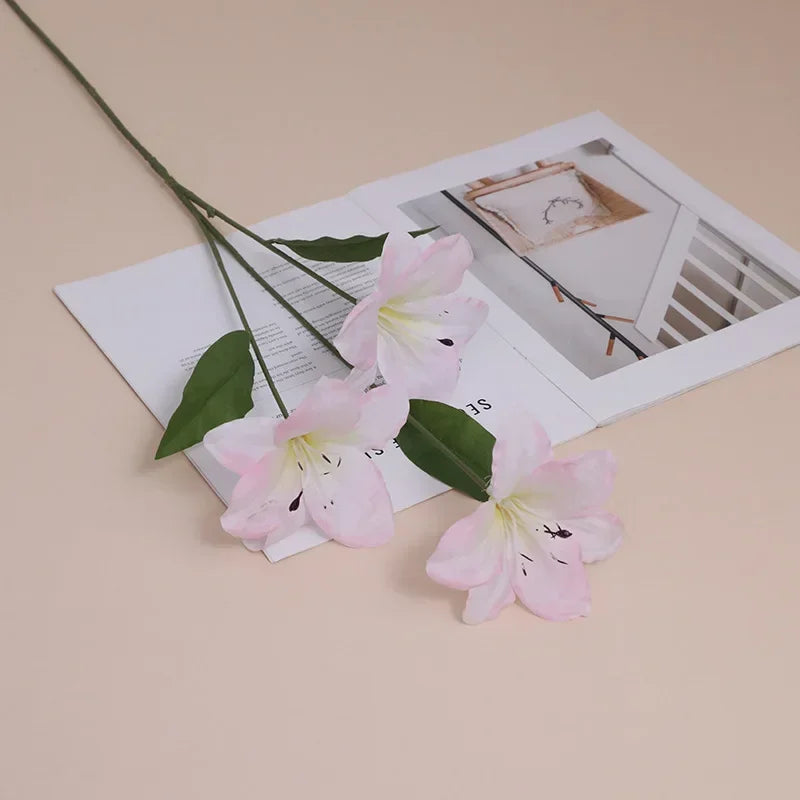 fleurs en soie lys décoratif pour intérieur et extérieur - vue 14 sur 15