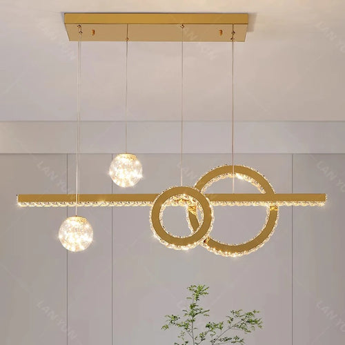 lampes de décoration modernes en cristal intelligent pour intérieur - vue 4 sur 6
