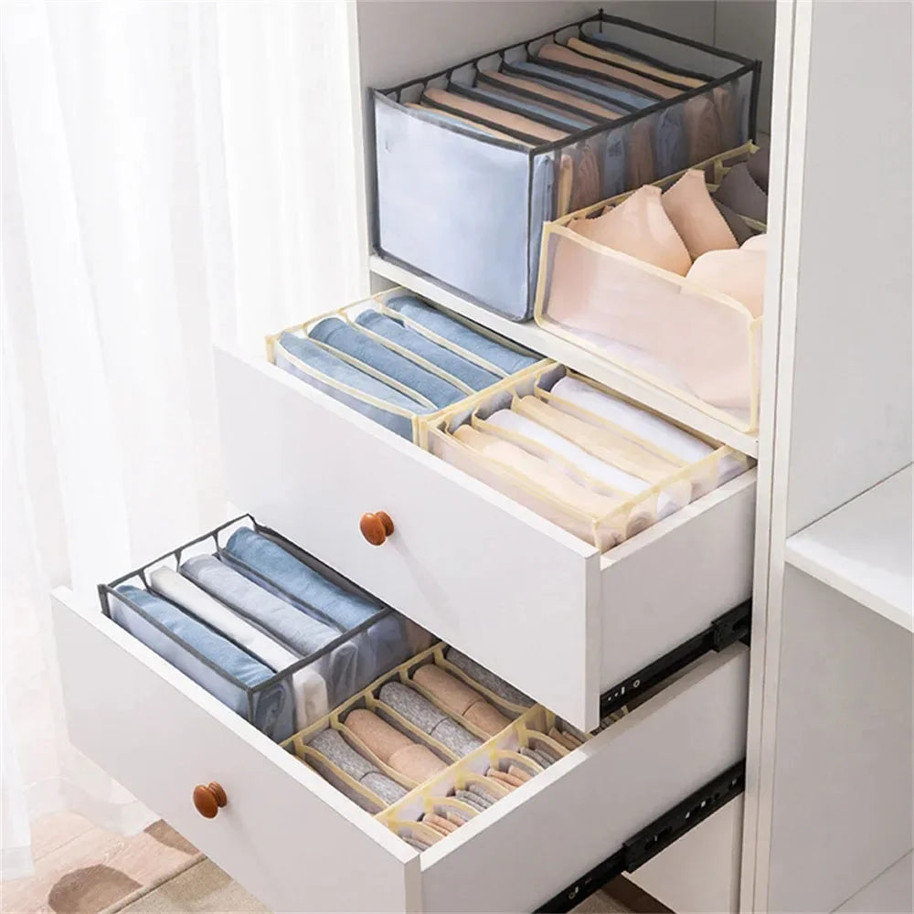 organisateur de vêtements pour rangement de pantalons et sous-vêtements - vue 6 sur 24
