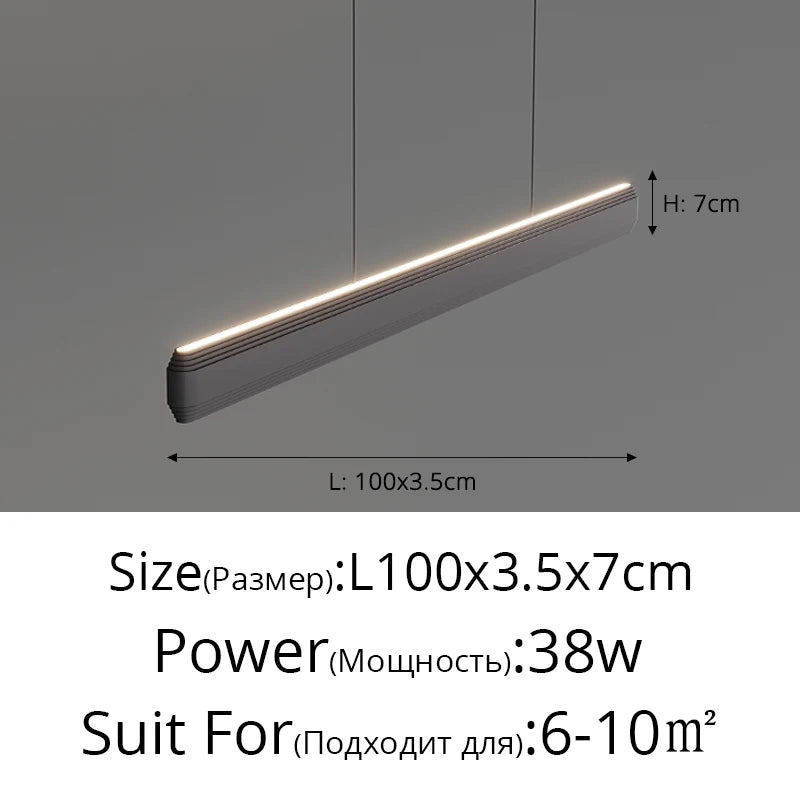 lustre suspendu au design moderne et luxueux - vue 11 sur 14