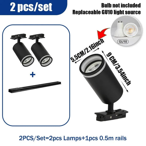 spot led décoratif pour rail de magasin intérieur - vue 11 sur 19