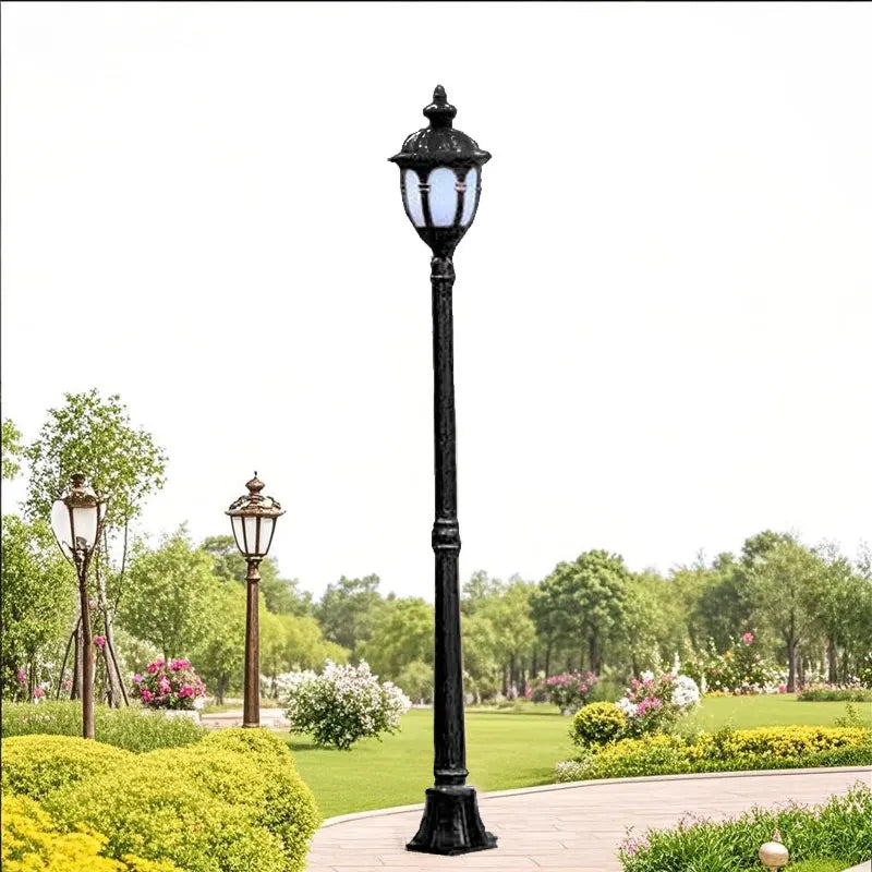 lampadaire extérieur étanche en aluminium pour jardin - vue 4 sur 8