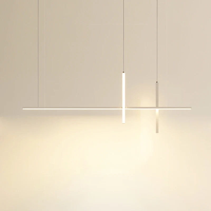 Lustre led simple et moderne pour salle à manger