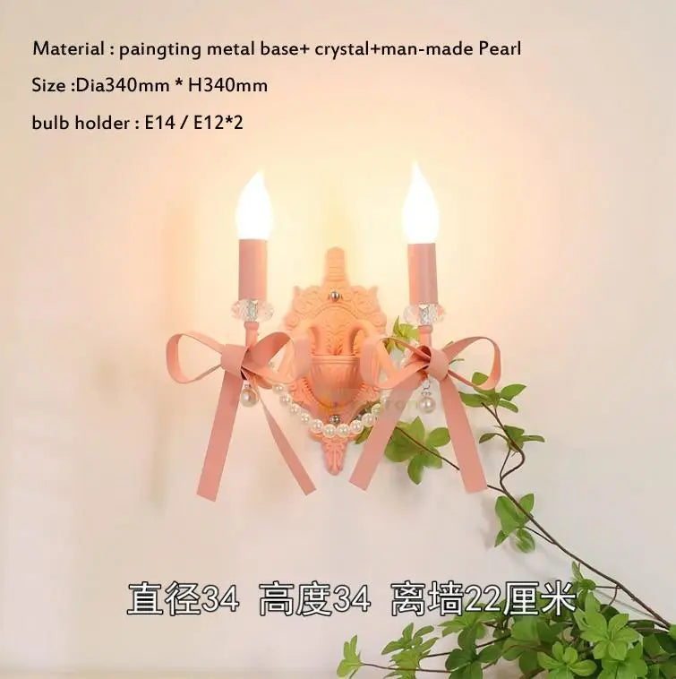 applique murale romantique pour chambre d'enfants lumineuse et chaleureuse - vue 9 sur 11