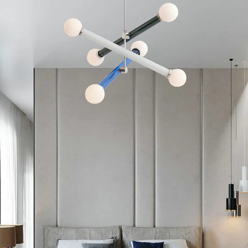 lustre art déco minimaliste pour magasin éclairage suspendu