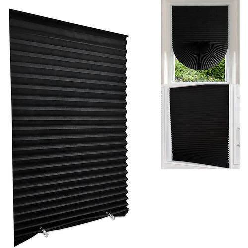 Store enroulable zébré occultant pour fenêtres et portes