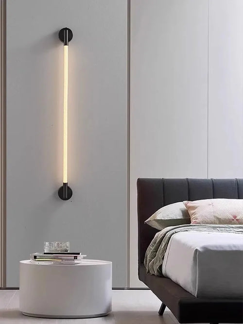 applique murale minimaliste moderne en silicone de luxe - vue 4 sur 16