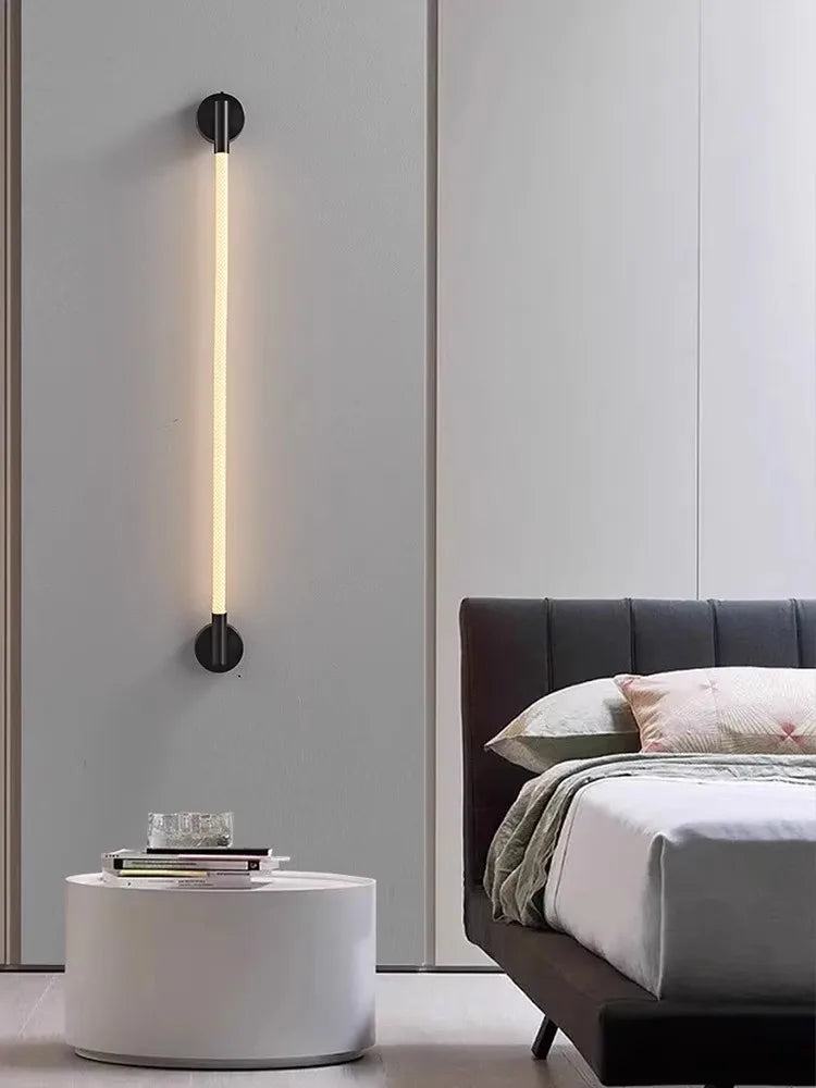 applique murale minimaliste moderne en silicone de luxe - vue 3 sur 16
