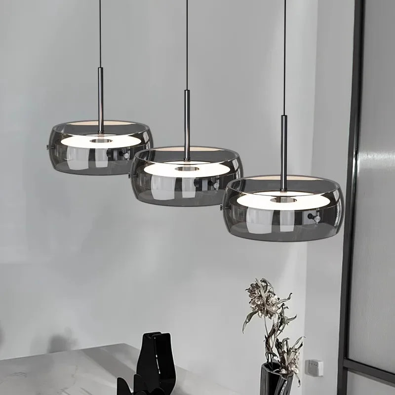 lustre à led pour décoration intérieure moderne et élégante - vue 5 sur 10