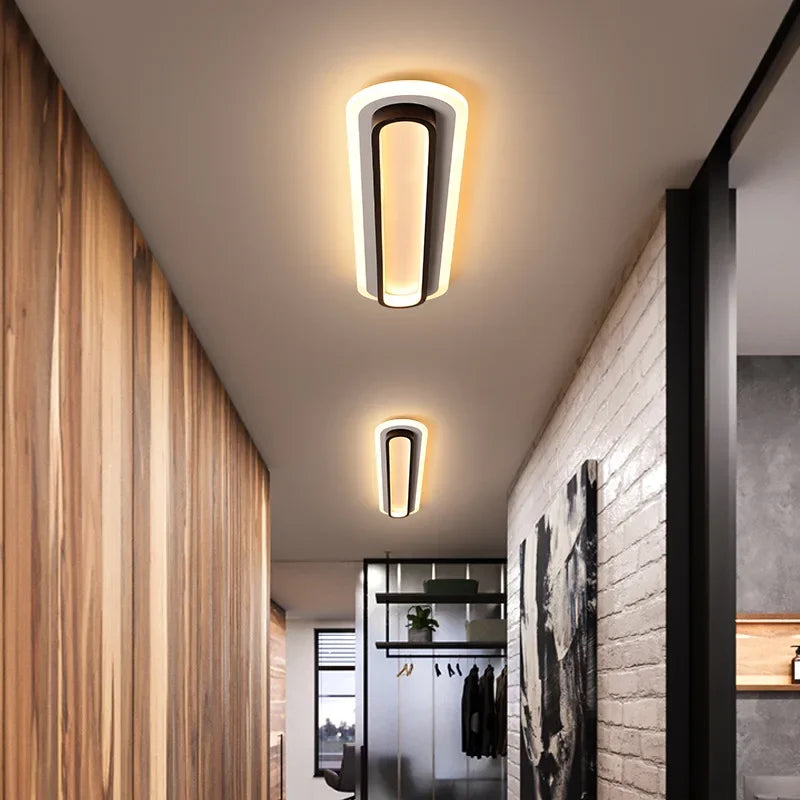 plafonnier moderne à led pour éclairage intérieur décoratif - vue 5 sur 14