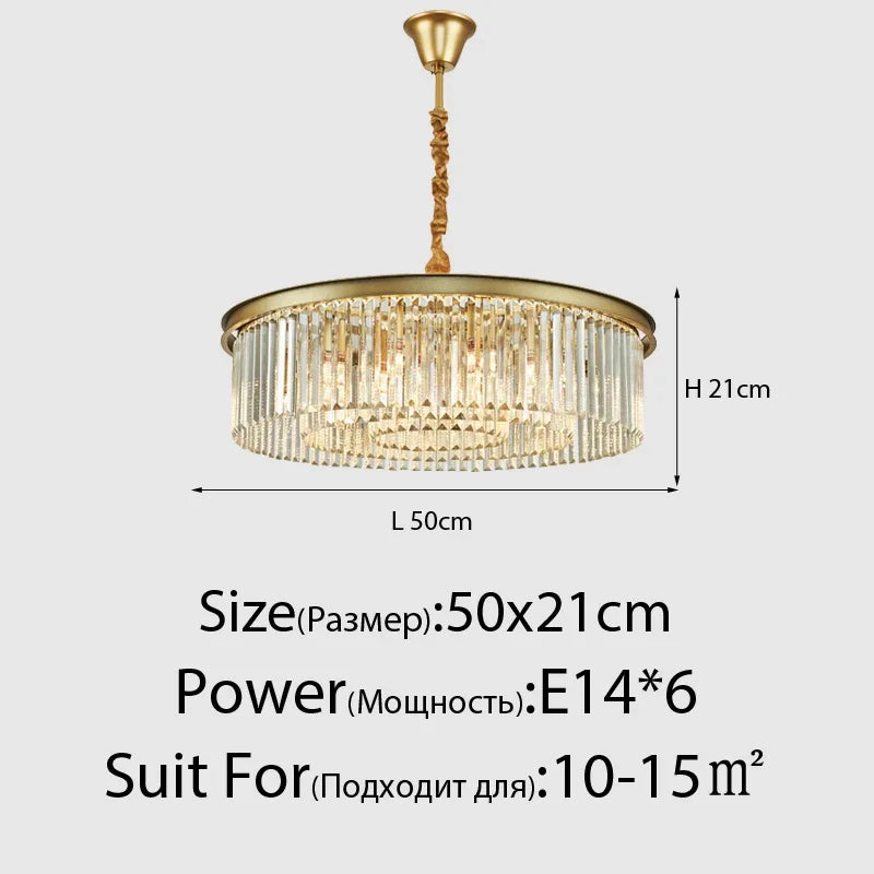 lustre en cristal de luxe style italien pour décoration intérieure - vue 17 sur 21