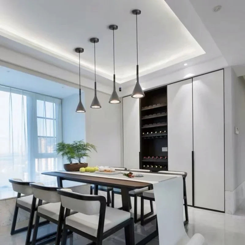 lustre led personnalisé nordique pour décoration intérieure élégante