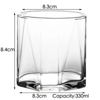 Verres whisky épais résistants style classique cocktails rhum