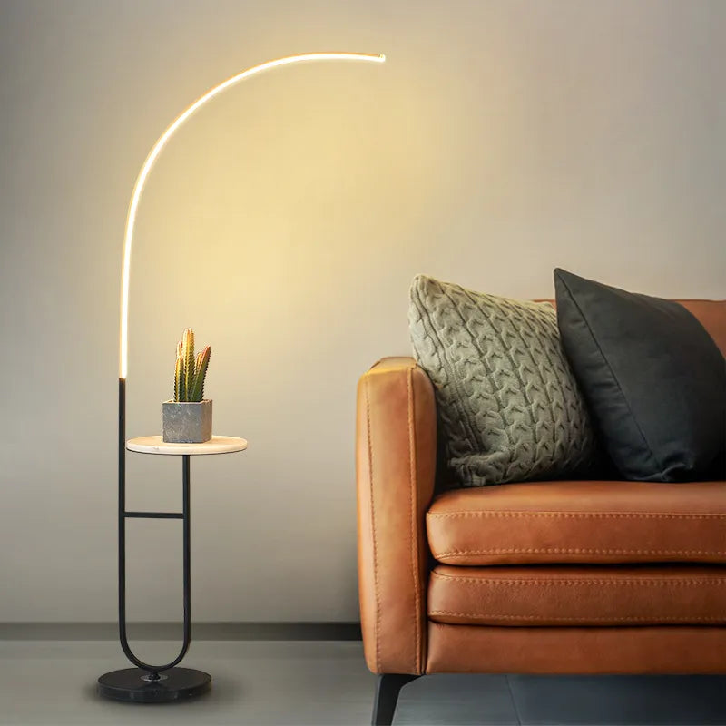lampadaire led design moderne minimaliste