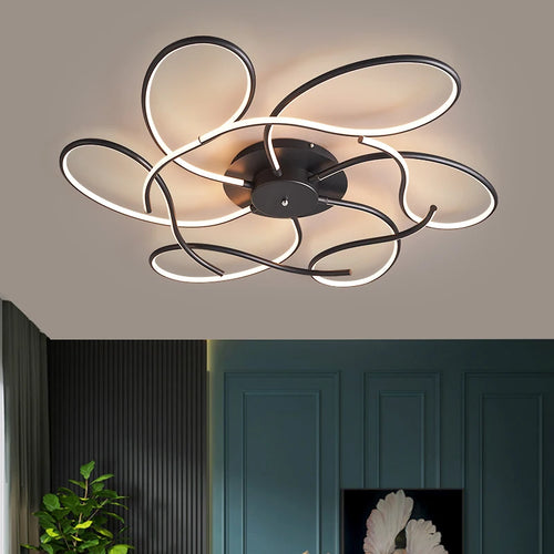 plafonnier moderne minimaliste design luminaire intérieur élégant - vue 3 sur 10