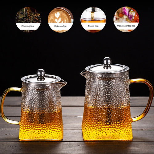 Theiere verre martele filtre inox infusion the 300ml