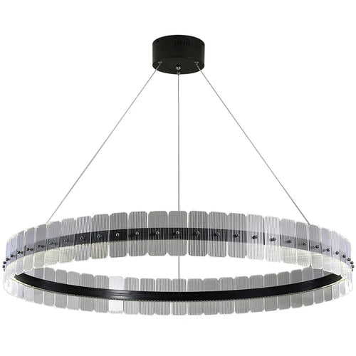 Italy Chandelier Acrylic Luxury Pendant Lamp LED Hanging Light  Living Dining Room Bedroom - vue 7 sur 14