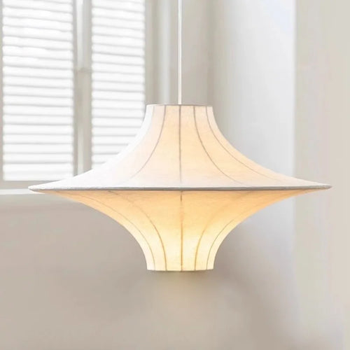 suspension en soie wabi sabi style minimaliste pour intérieur moderne - vue 2 sur 8