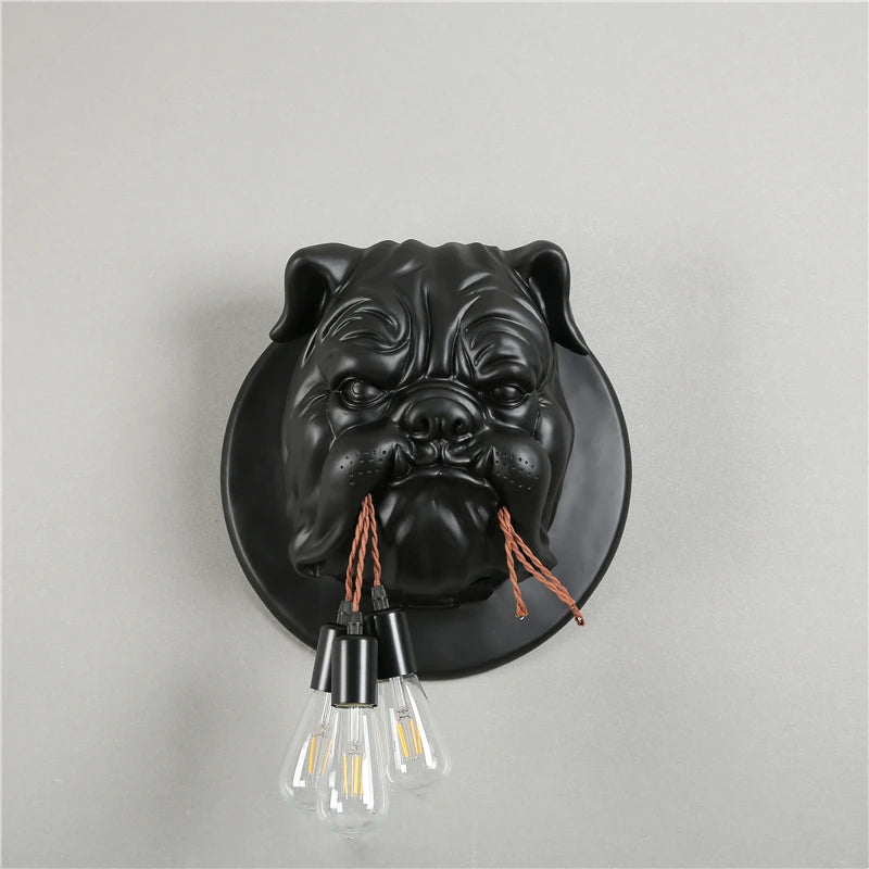 applique murale moderne en résine design art déco vintage lumineux - vue 5 sur 10