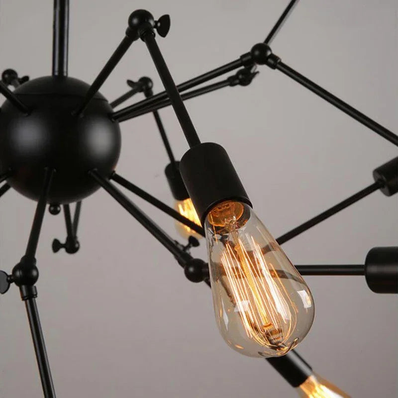 suspension réglable araignée industrielle design moderne créatif - vue 6 sur 14