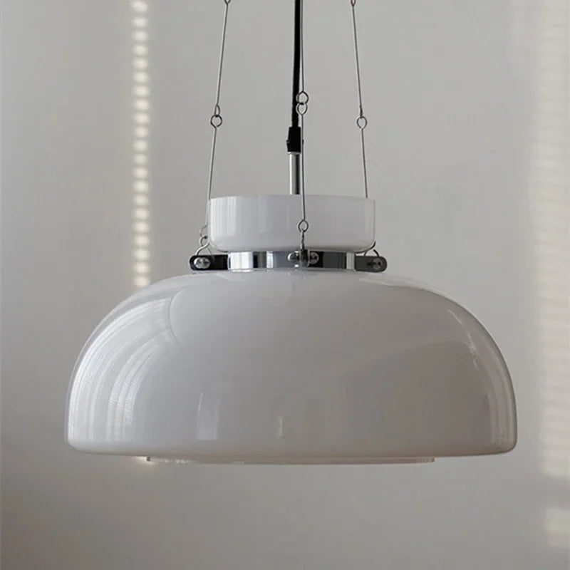 lustre en verre nordique pour décoration intérieur moderne - vue 5 sur 7