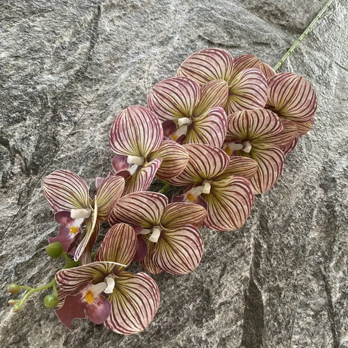 phalaenopsis artificiel orchidée rose décoration pour mariage et jardin - vue 20 sur 23