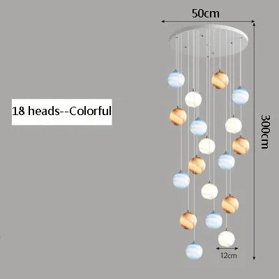 suspension moderne créative pour espace minimaliste élégant - vue 12 sur 16
