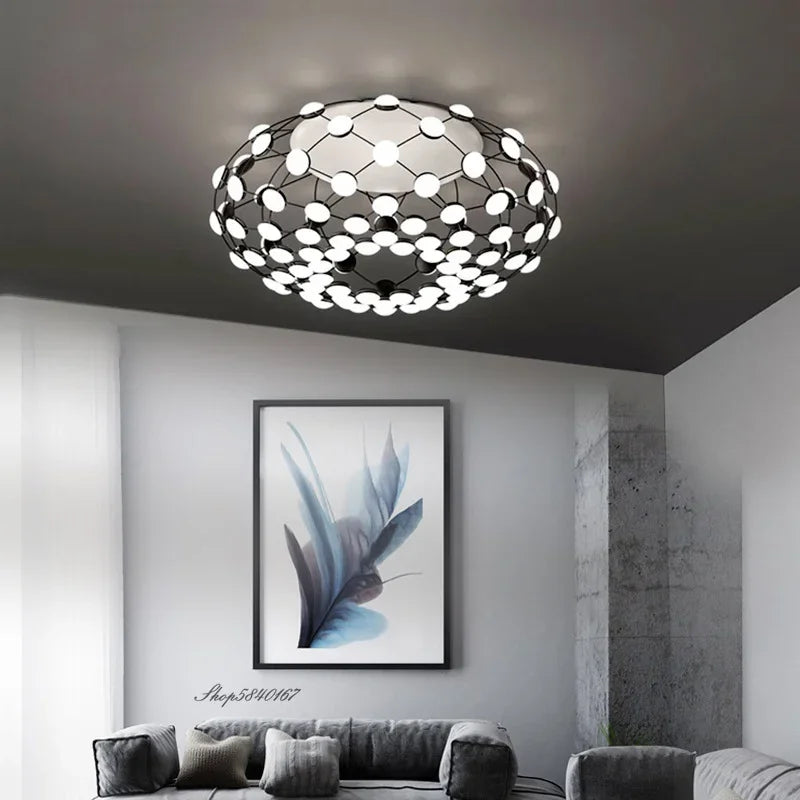 Lustre design Postmoderne Créatif Noir Et Blanc Pièces D'échecs