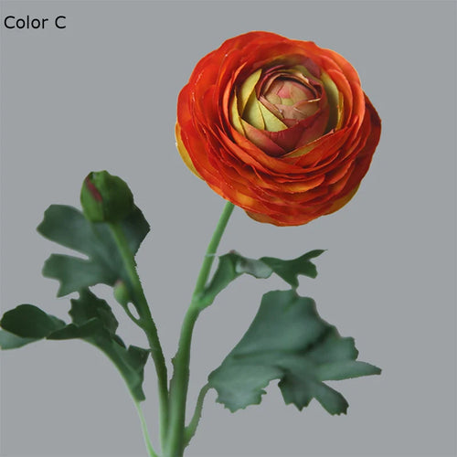 têtes de bouton d'or fleurs artificielles en soie décoration mariage - vue 10 sur 10