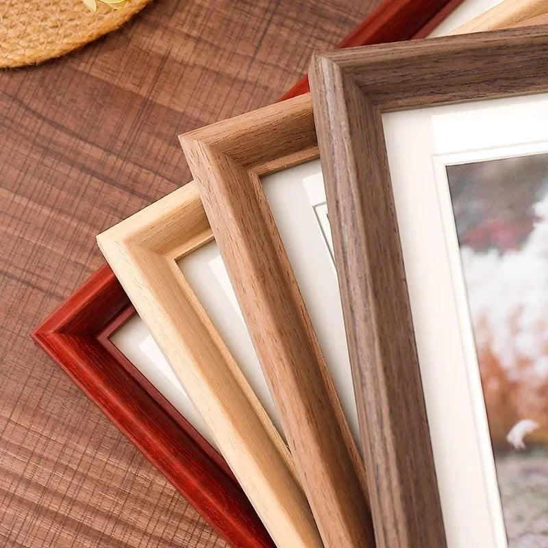 présentoir en bois massif pour cadres photo mariage décoratif - vue 5 sur 10